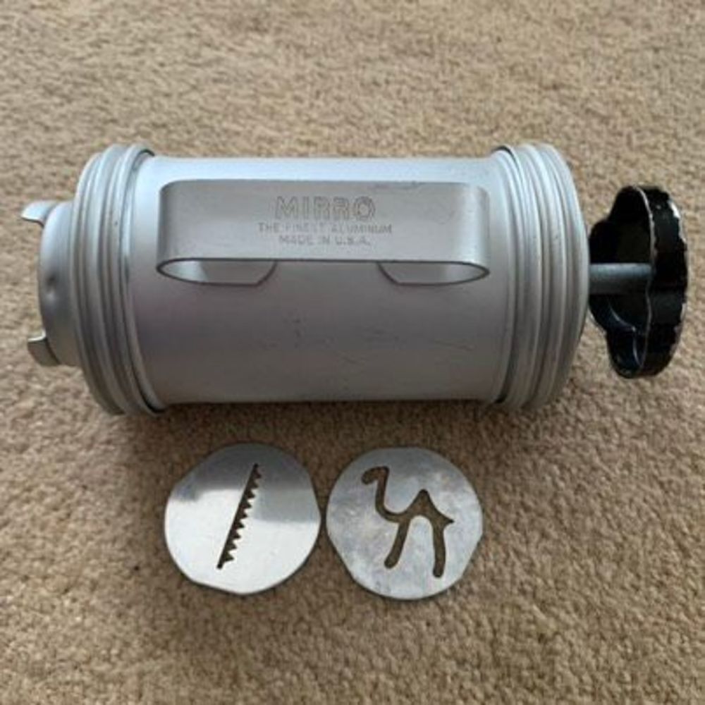 Vintage Mirro Aluminum Cookie Press
